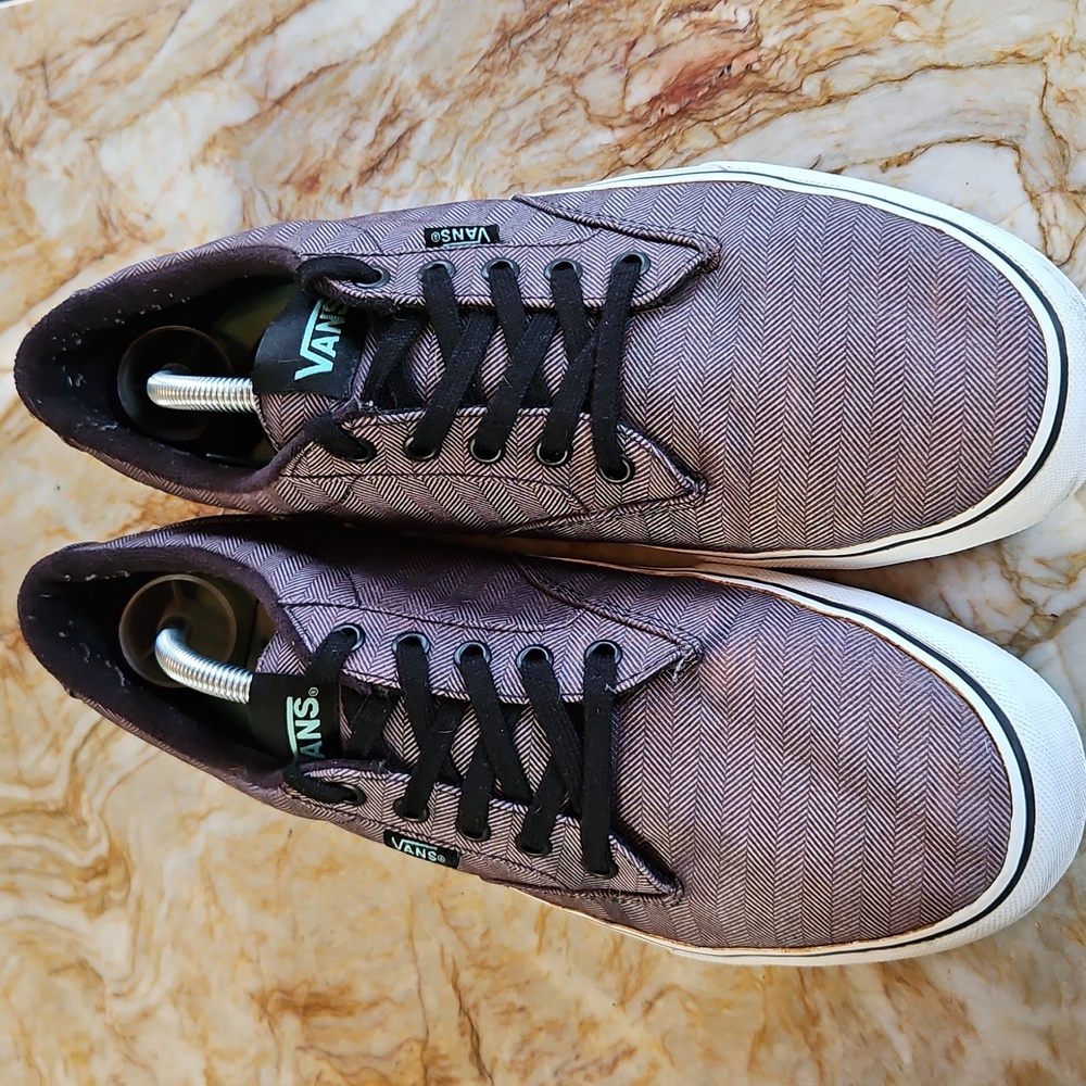 VANS WINSTON TEXTILE Men's gray And Teal  Sneakers Shoes - 11